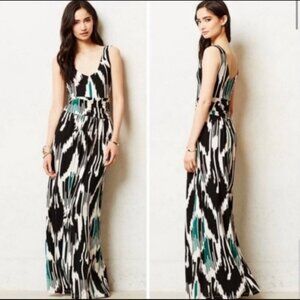 Anthropologie Vanessa Virginia Sleeveless Jersey Knit Extra Long Maxi Dress